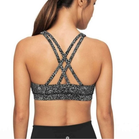 LULULEMON- Energy Bra Nigh Neck- Bra/6 - Picture 2 of 7